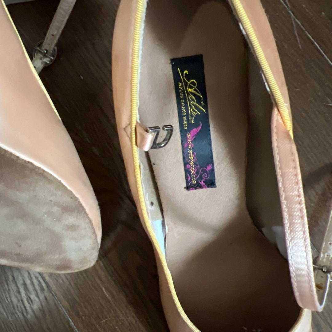 Aplus Dance Shoes ダンスシューズ ベージュ