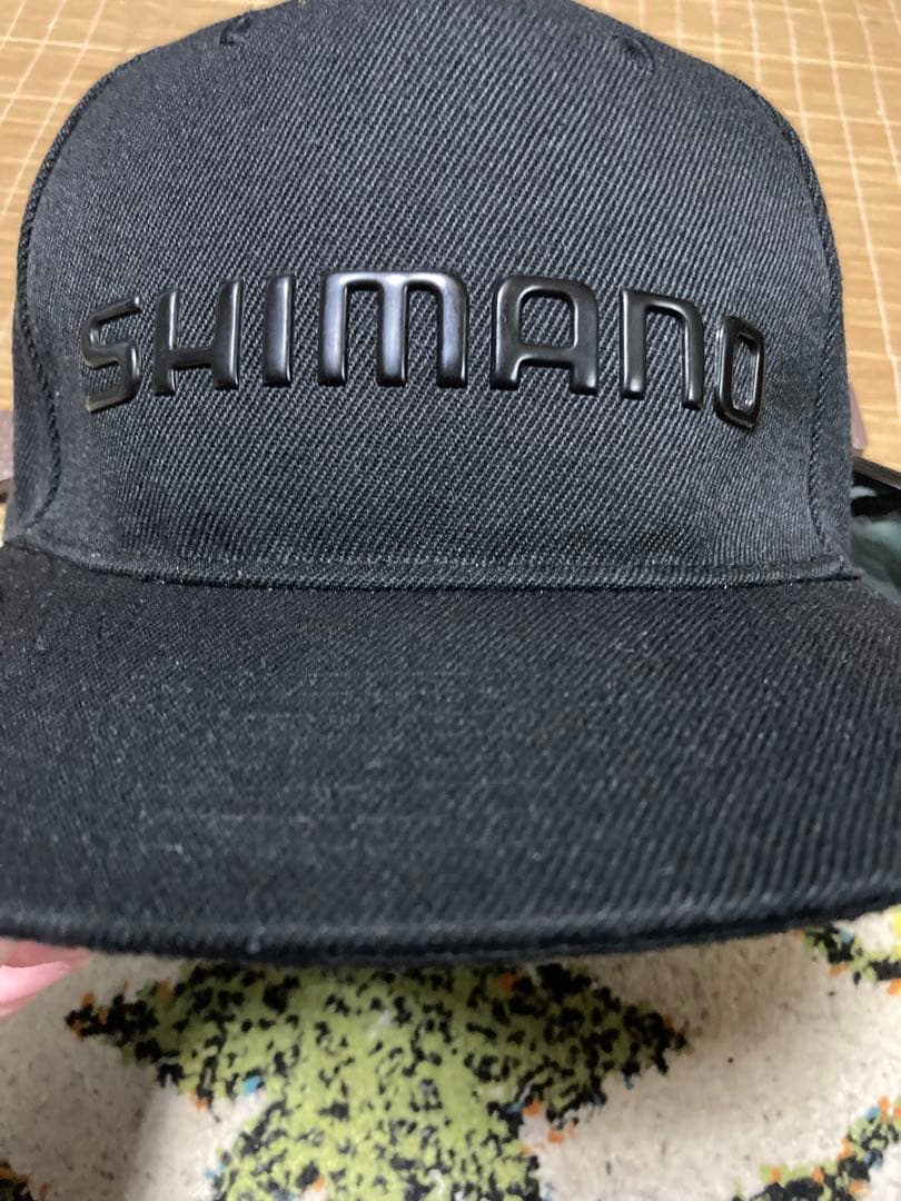 SHIMANO ブラックキャップ サングラス　リールケースセット
