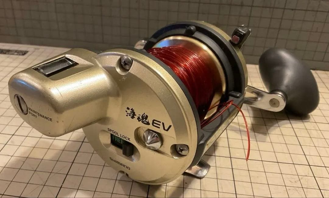 n*u様 SHIMANO 海魂EV 3000T両軸リール　石鯛用　used 美品