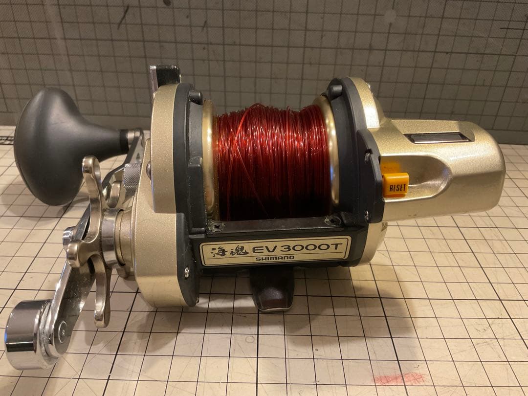 n*u様 SHIMANO 海魂EV 3000T両軸リール　石鯛用　used 美品