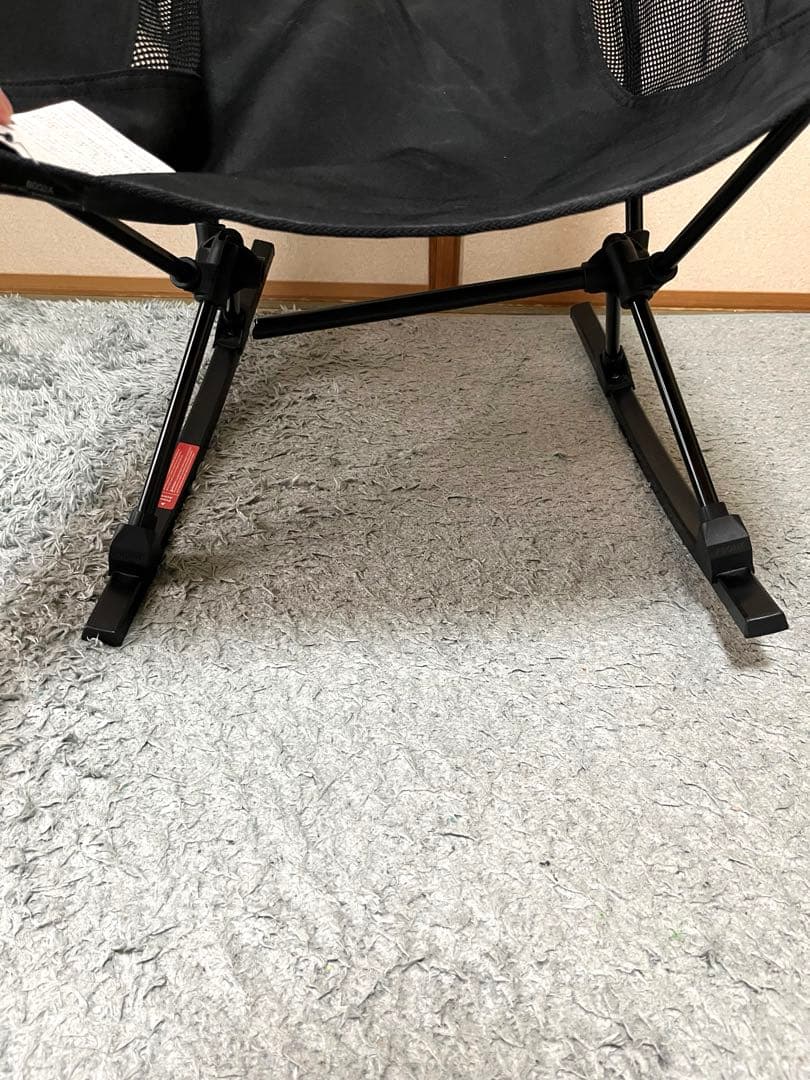 Helinox チェアツー ロッキングフット付 ALL BLACK【訳アリ】