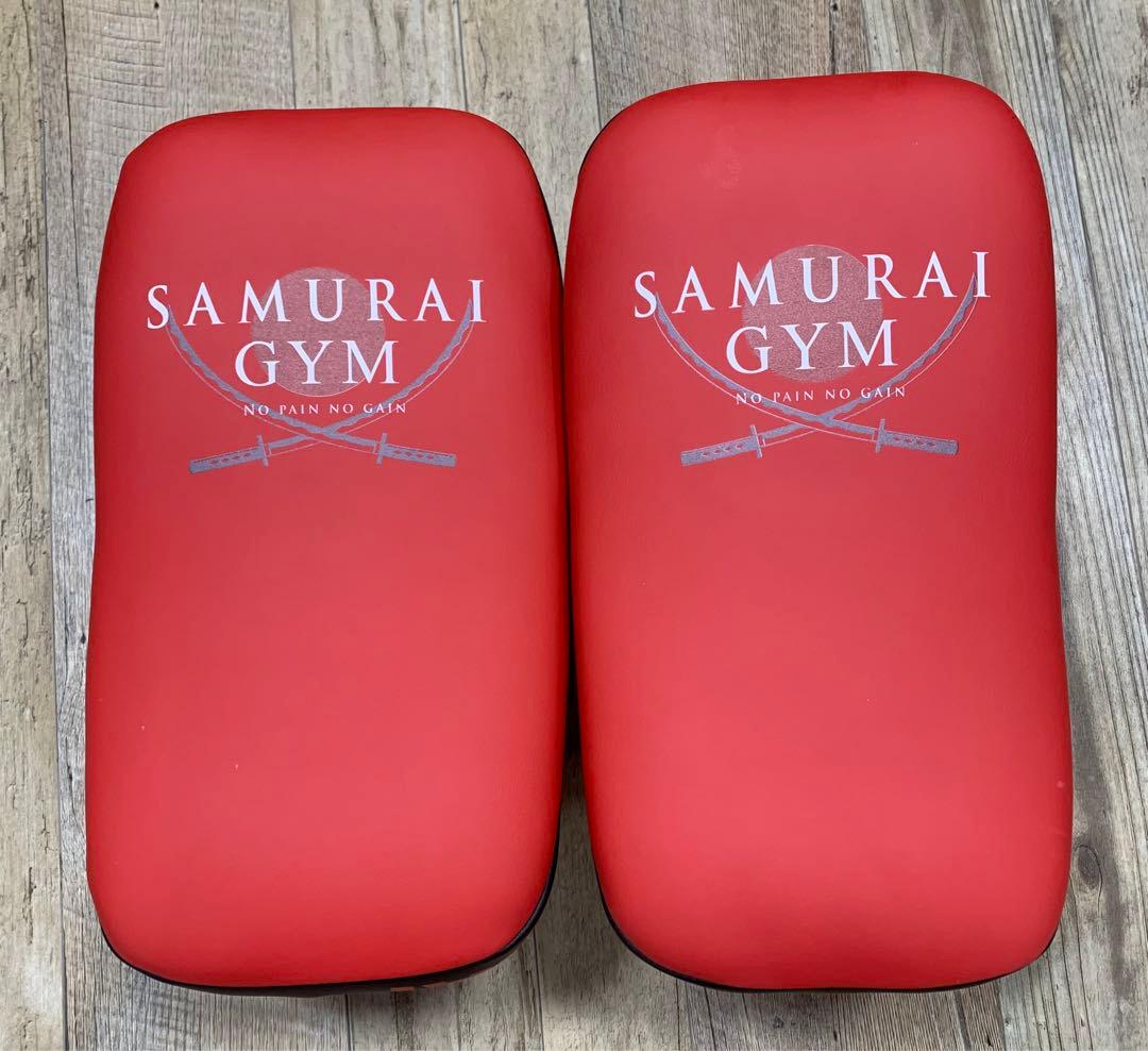 SAMURAI GYM タイパッド 新品 レッド/ブラック