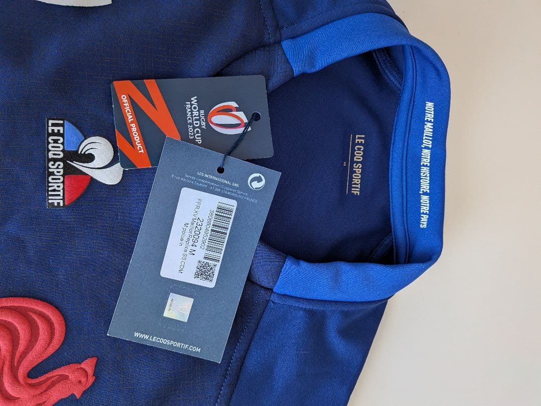 LE COQ SPORTIF フランス代表 ラガーシャツ
