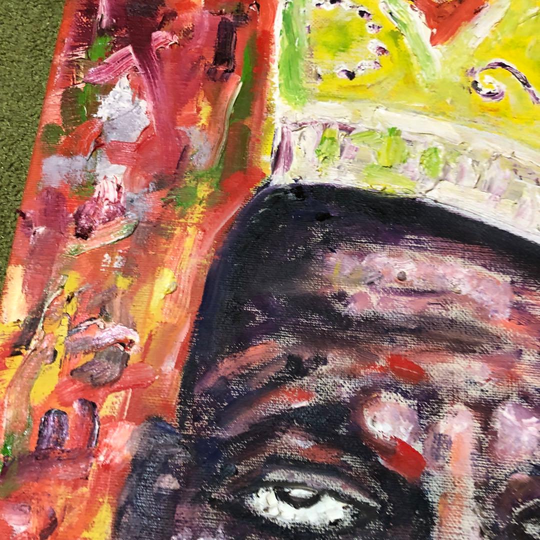 The Notorious B.I.G. 油絵