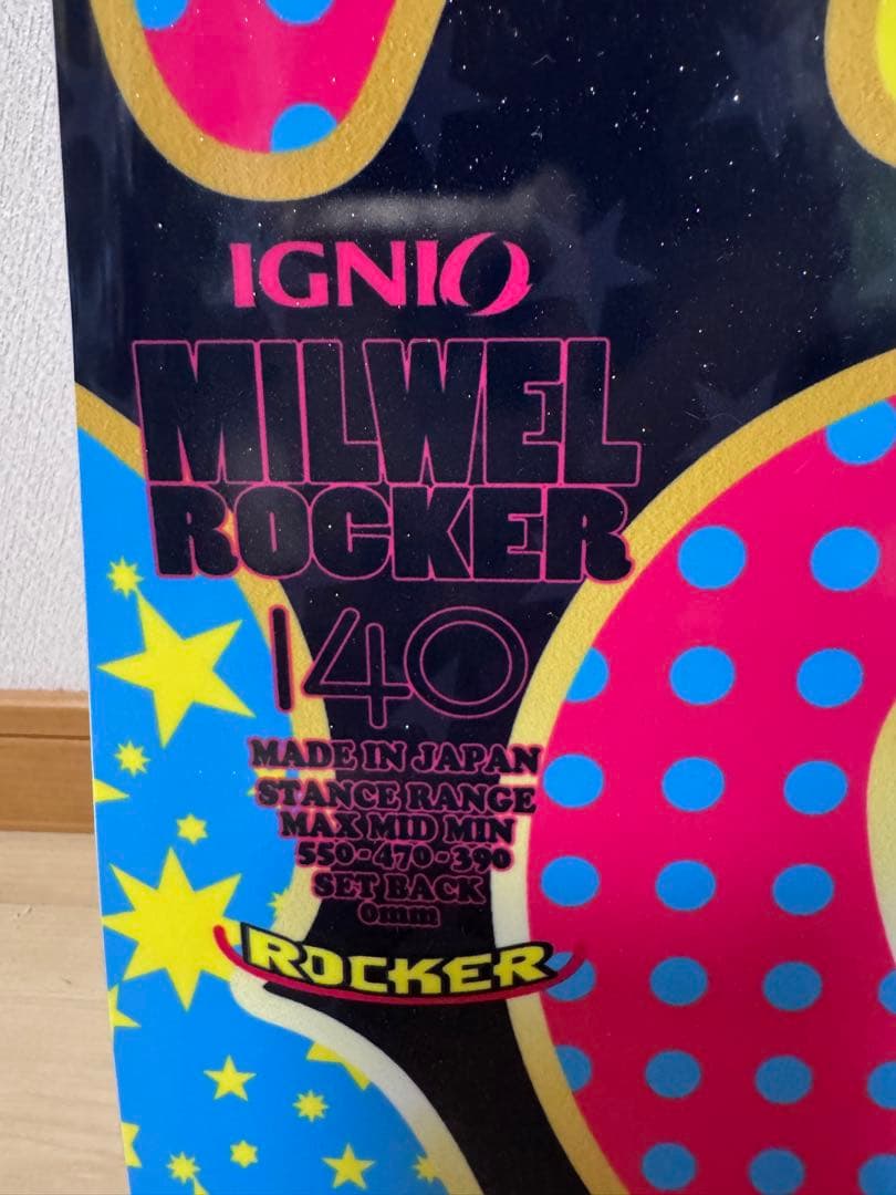スノーボード一式セット　IGNIO 140cm 最終値下げ