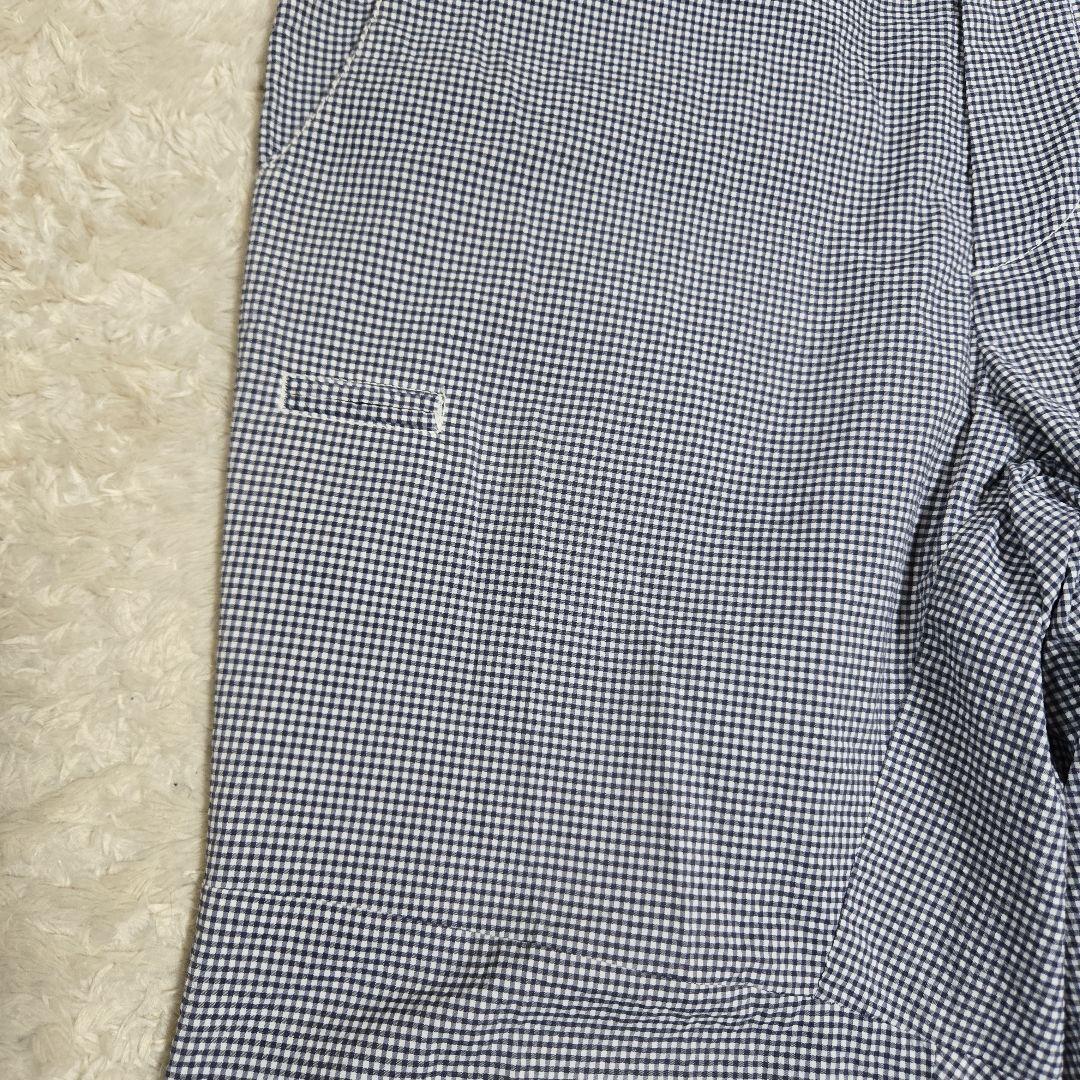 BEAMS GOLF シアサッカー チェック柄 パンツ XL