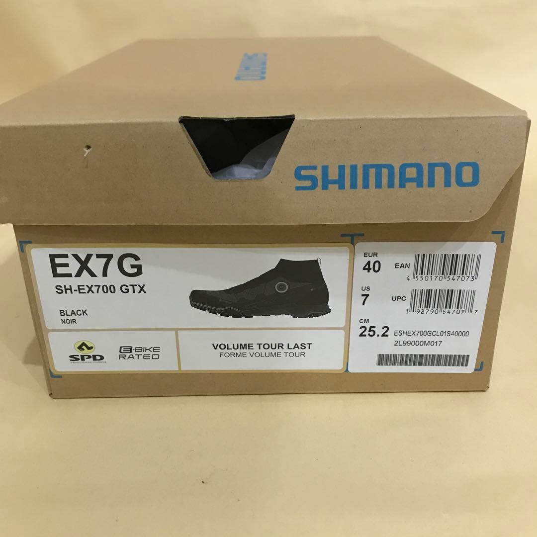 新品未使用　SHIMANO ビンディングシューズ　EX7G SPD 40