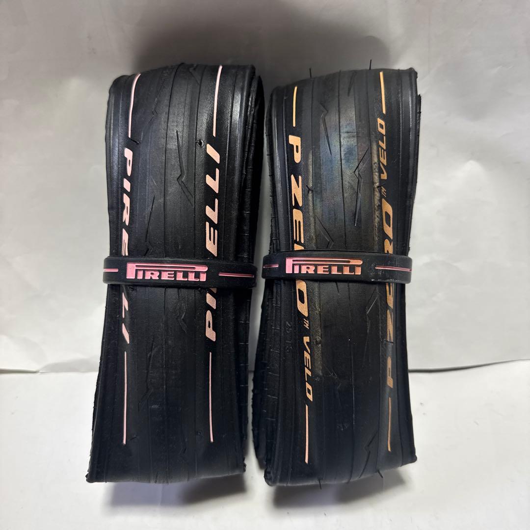 イ*ヴ様 Pirelli P ZERO VELO 700X25C タイヤピンク
