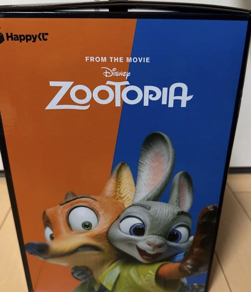 【新品未開封】ズートピア 一番くじ A賞 ニック&ジュディセルフィーフィギュア