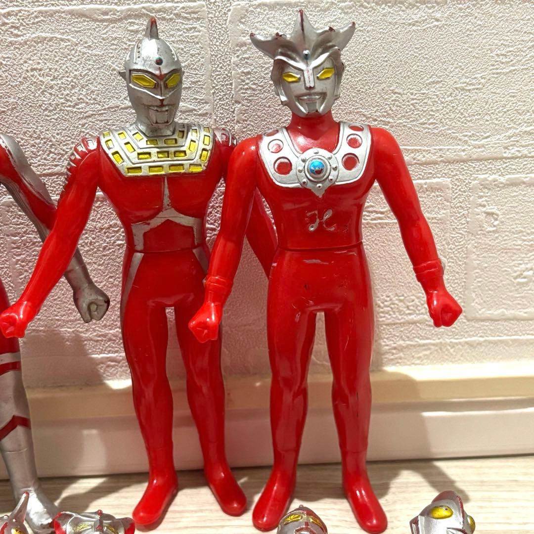 ウルトラマンシリーズ　ソフビ　年代物　日本製　まとめ売り