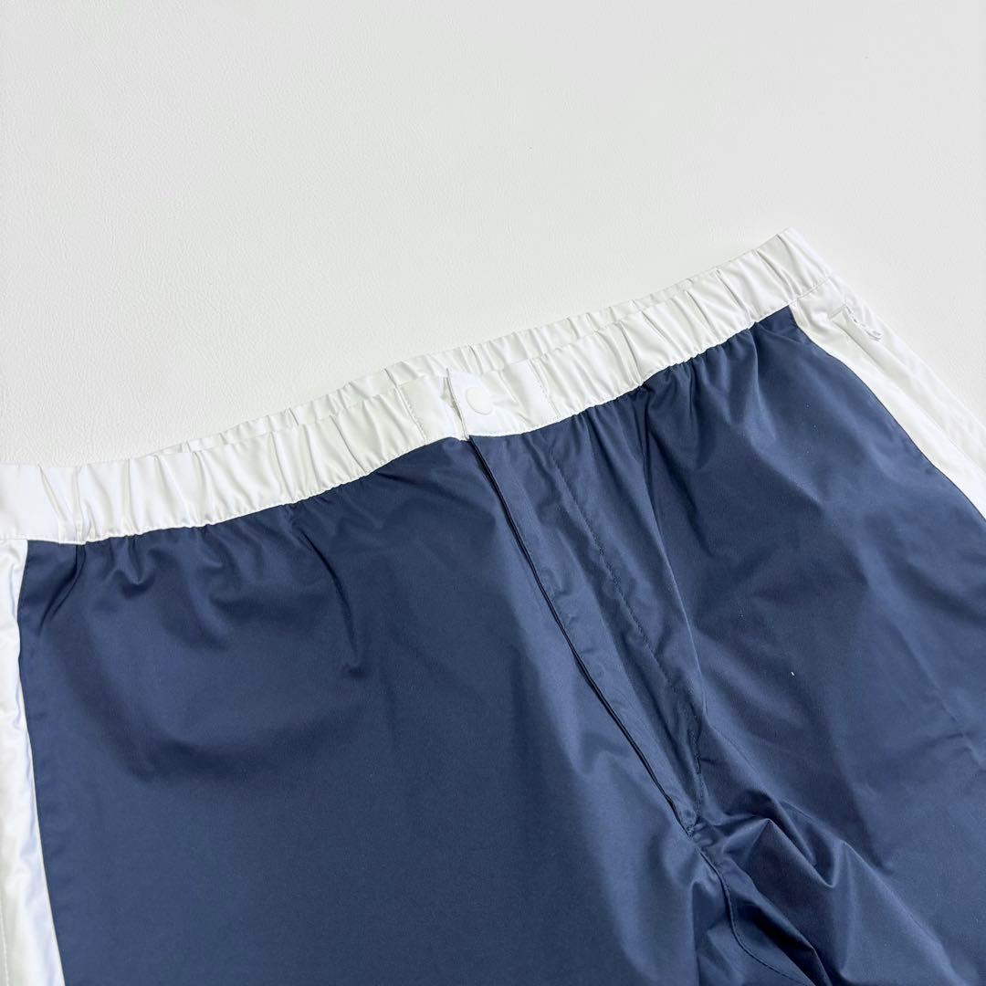 極美品✨ ビームス ゴルフ レイン セットアップ 紺 白 ユニセックス XL