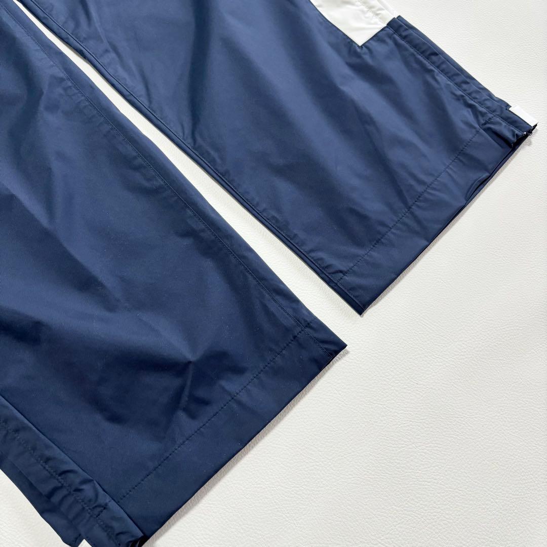 極美品✨ ビームス ゴルフ レイン セットアップ 紺 白 ユニセックス XL