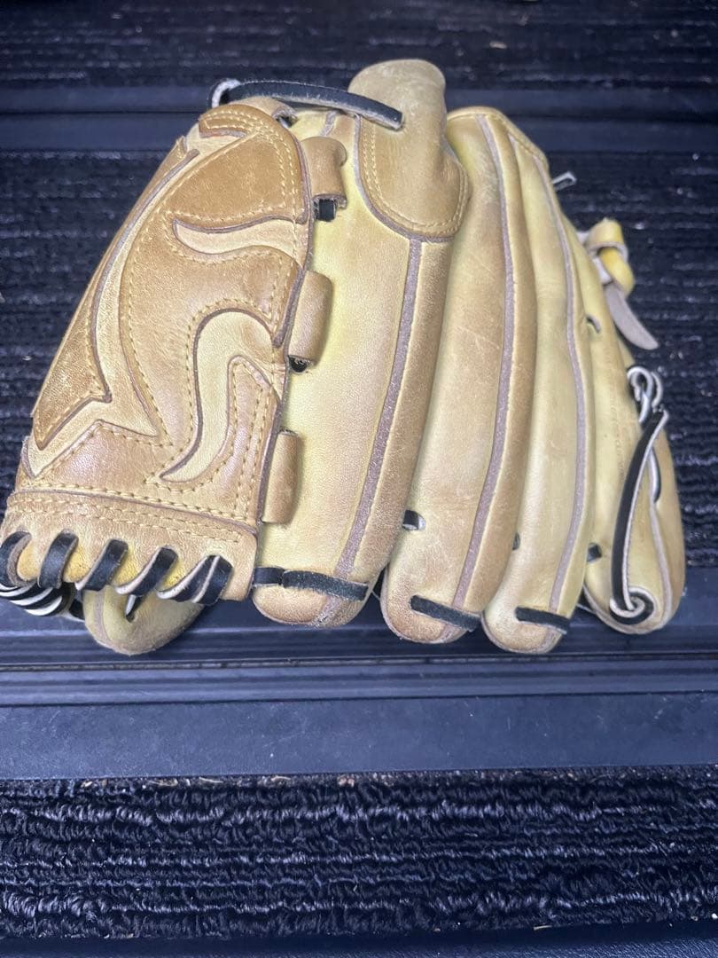 Mizuno 硬式グローブ イエロー田中将大モデル