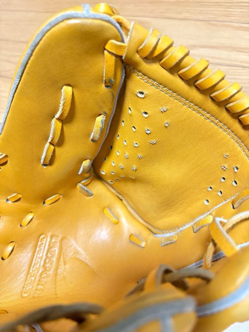 リンドスポーツ 硬式グローブ ラベルなし 投手 オールラウンド 練習用 軟式