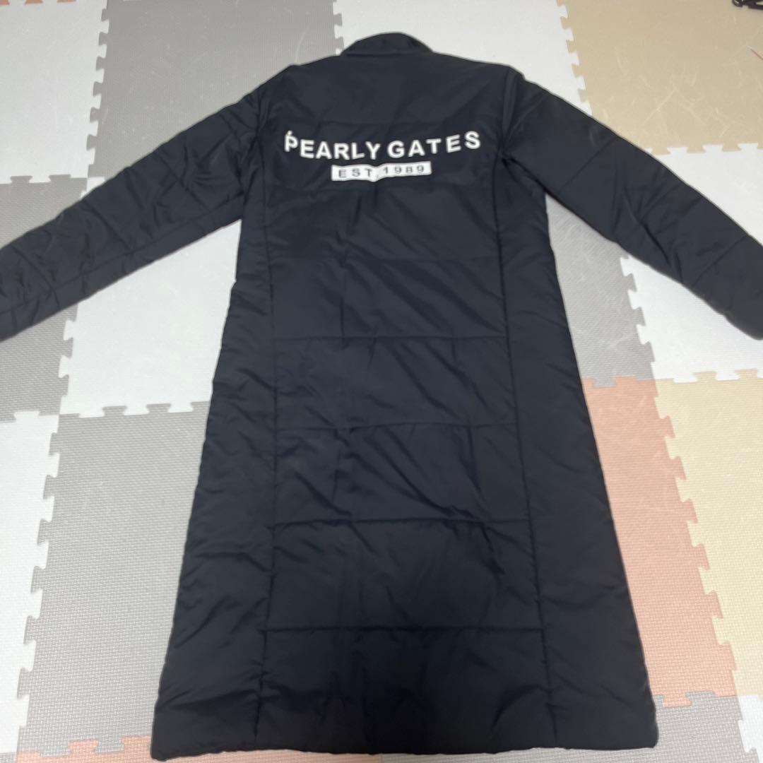 PEARLY GATES ロゴ入り　ロングベンチコート