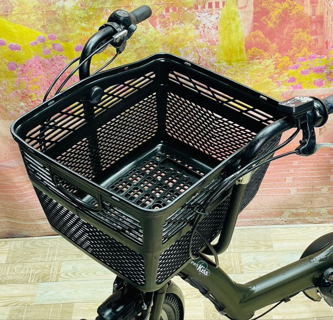 ZK3677 電動自転車 ヤマハ パスキス 子供乗せ 20インチ 送料無料