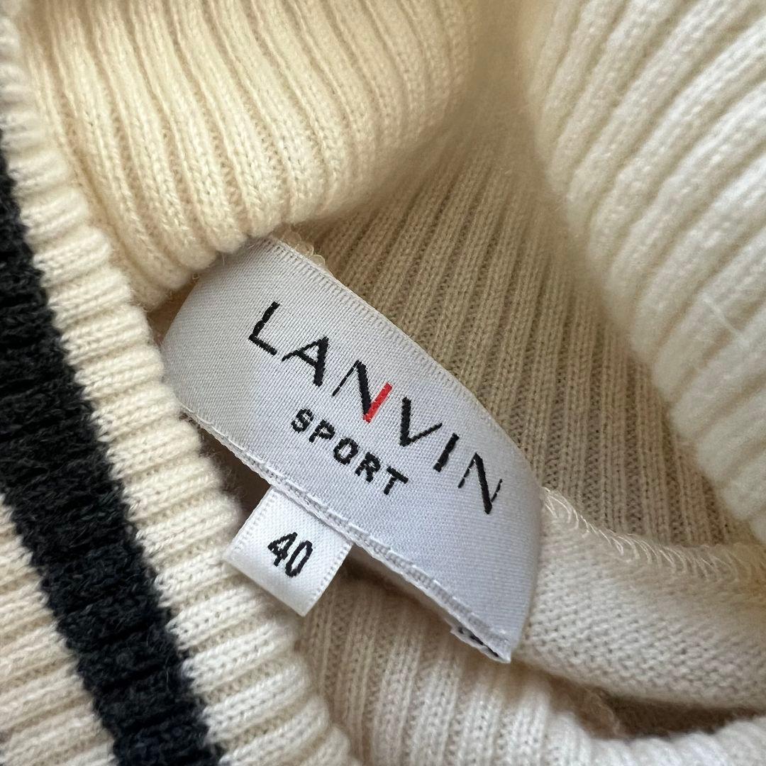 LANVIN SPORT ランバンスポール　アンサンブル　ニット　カシミヤ　40