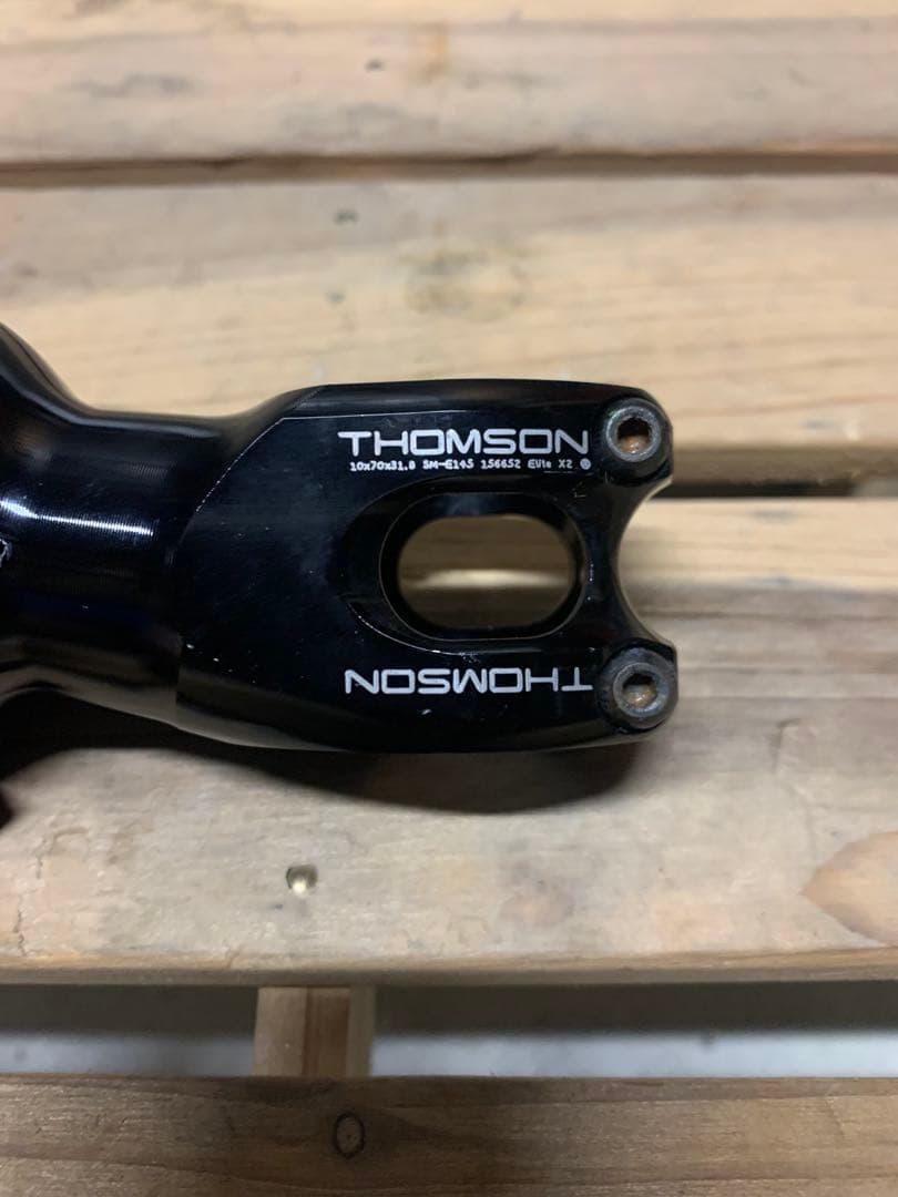 THOMSON X2 ステム ブラック 31.8mm