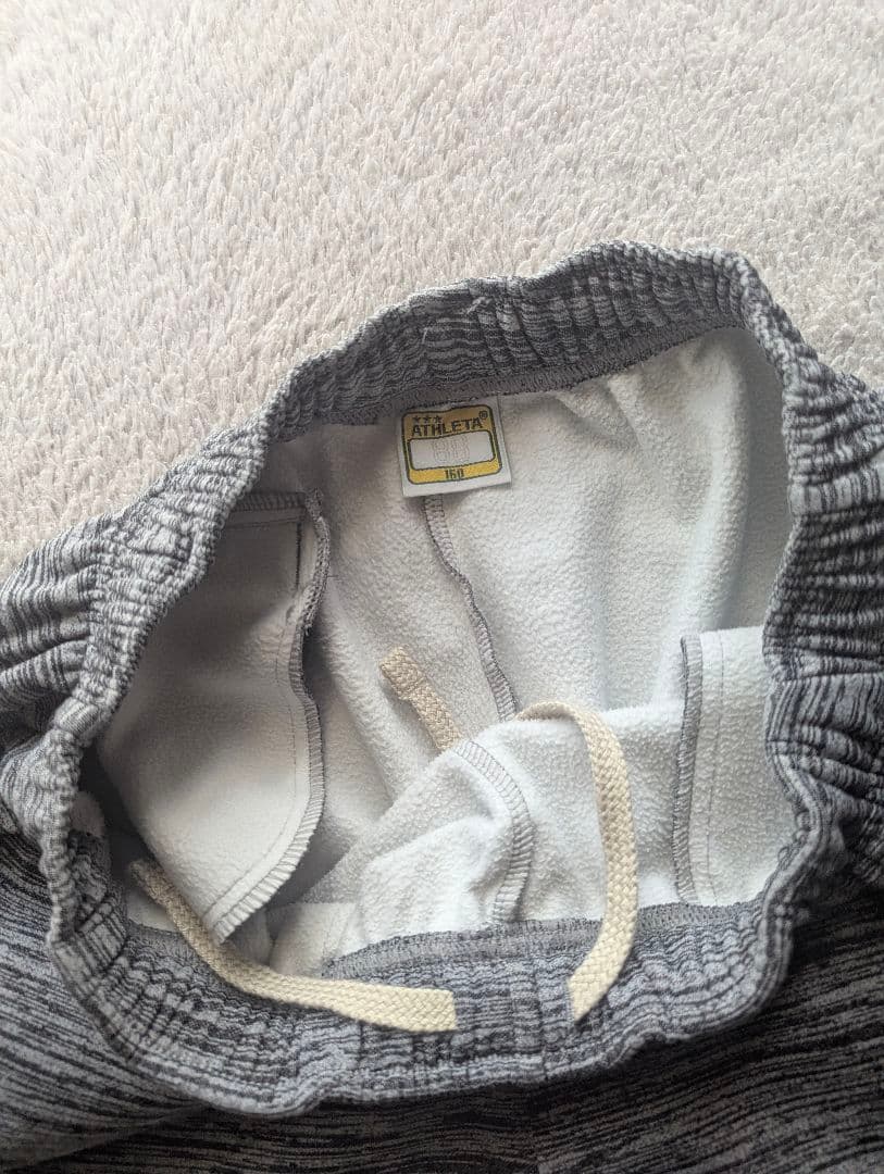 ATHLETA 裏起毛ジャージ上下セット　160
