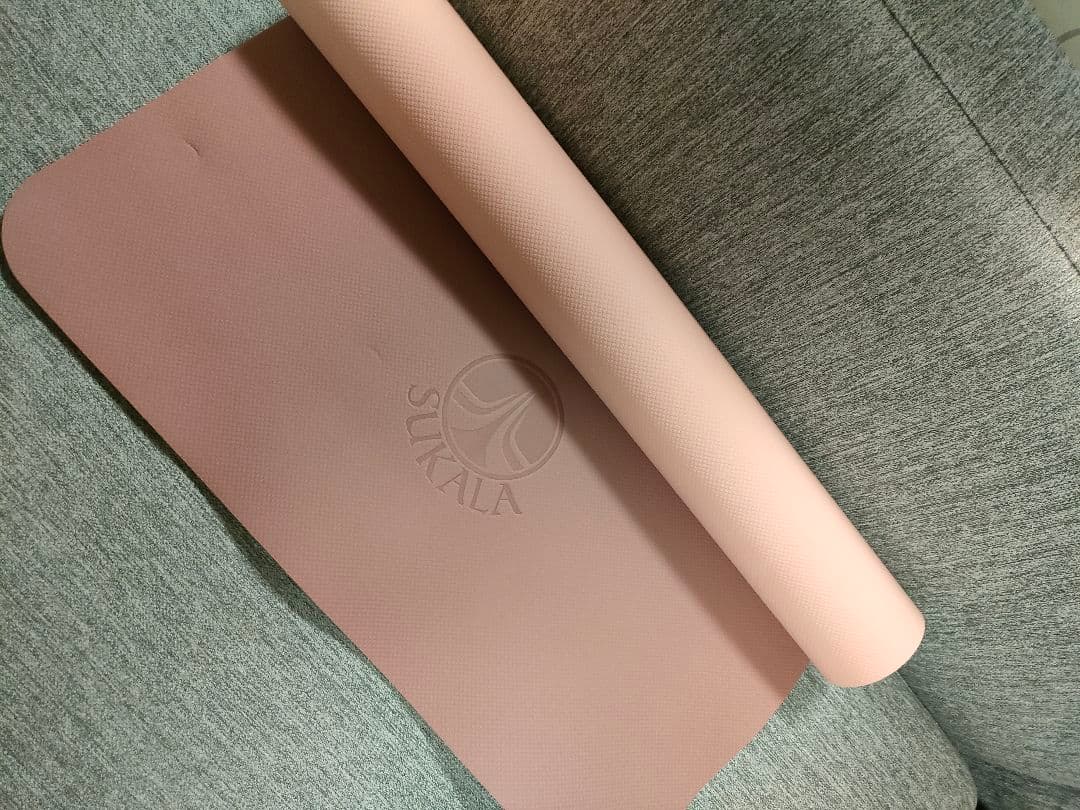 ㉖SUKALAスカーラ LAVAラバ リバーシブル ピンク ヨガマット