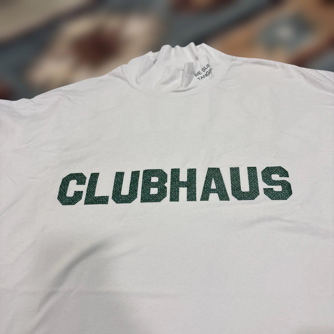 CLUBHAUS×TANGRAM モックネック Tシャツ　XL ほぼ新品
