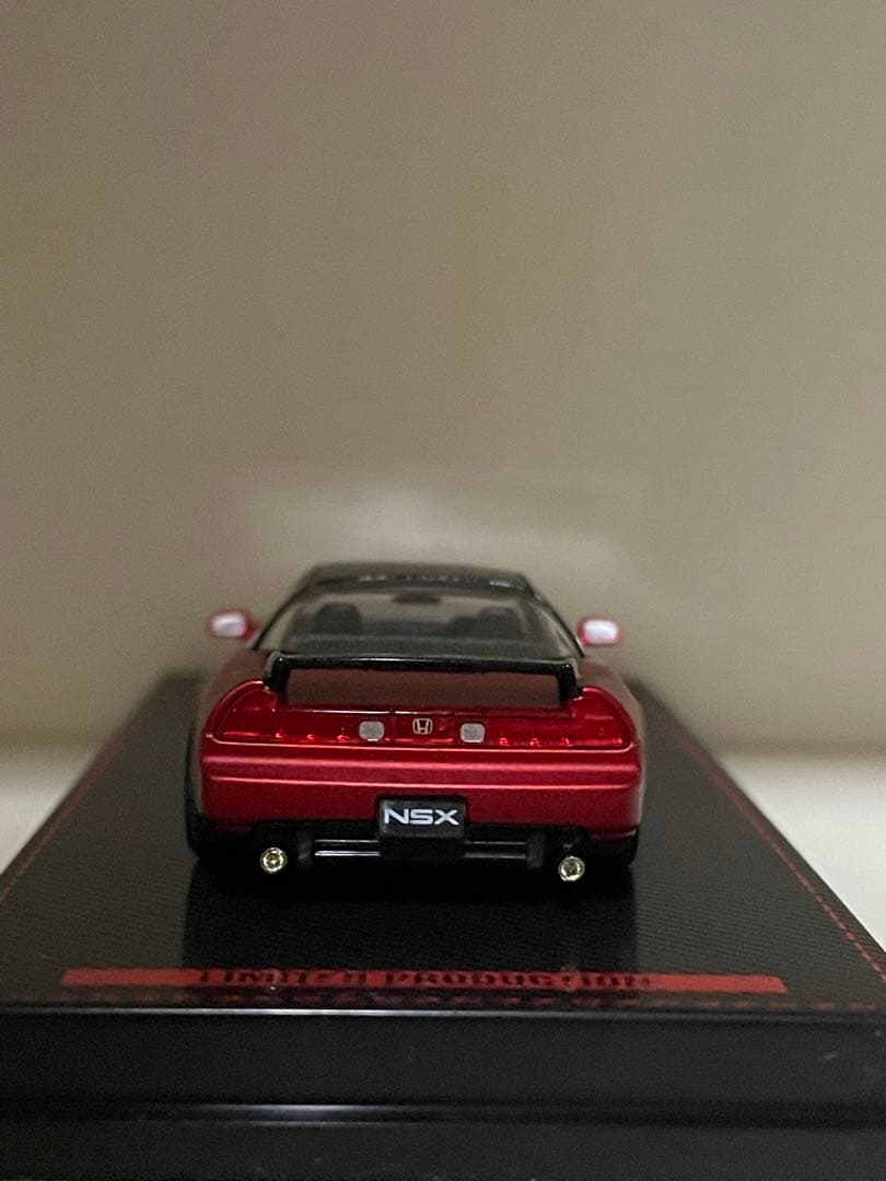 1/64　イグニッションモデル　ホンダ　NSX（NA1）　マットレッドメタリック