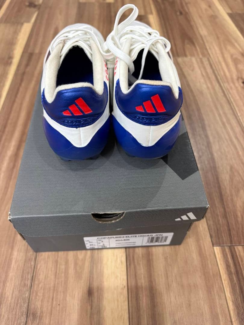 adidas コパピュア2 エリート 右足25.0cm左足24.5cm