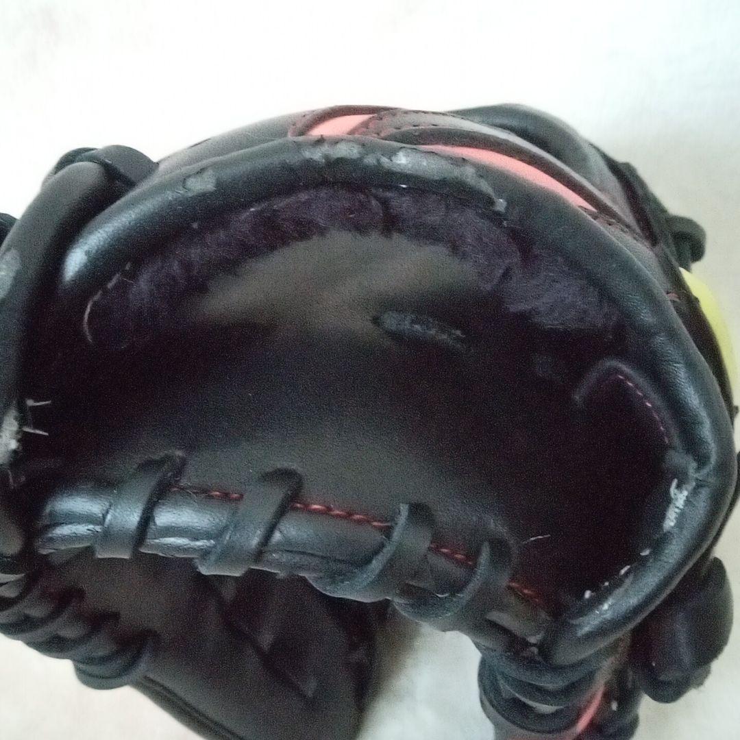 美品 アシックス 軟式グラブ 外野手用 COLOR GLOVE 3121A630
