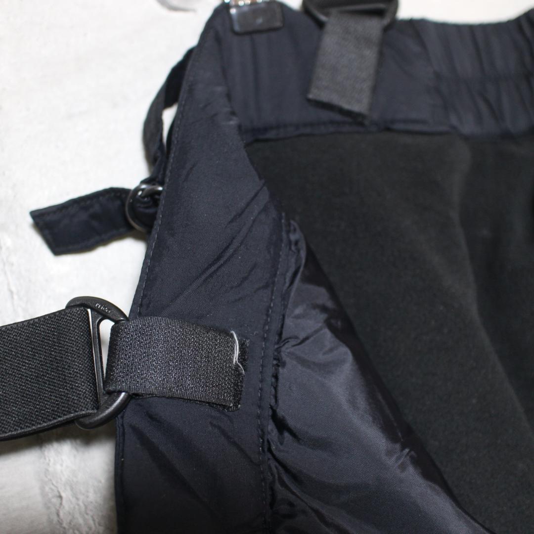 【美品 高機能 撥水】極暖中綿 チタニウム【XL】コロンビア スノーパンツ 黒