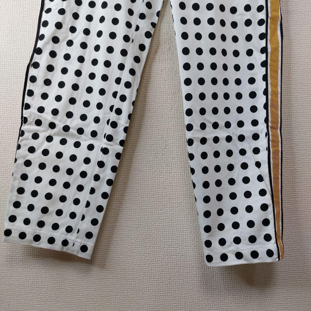 アルチビオ　ゴルフウェア　ゴルフパンツ　ロゴ入り　ドット柄　水玉柄