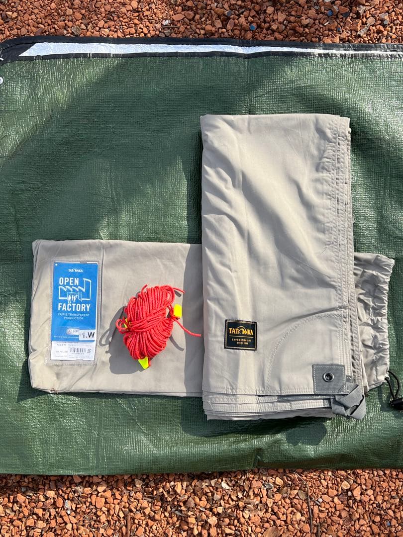 新品タトンカ Tatonka タープ Tarp 4 TC 285×400cm