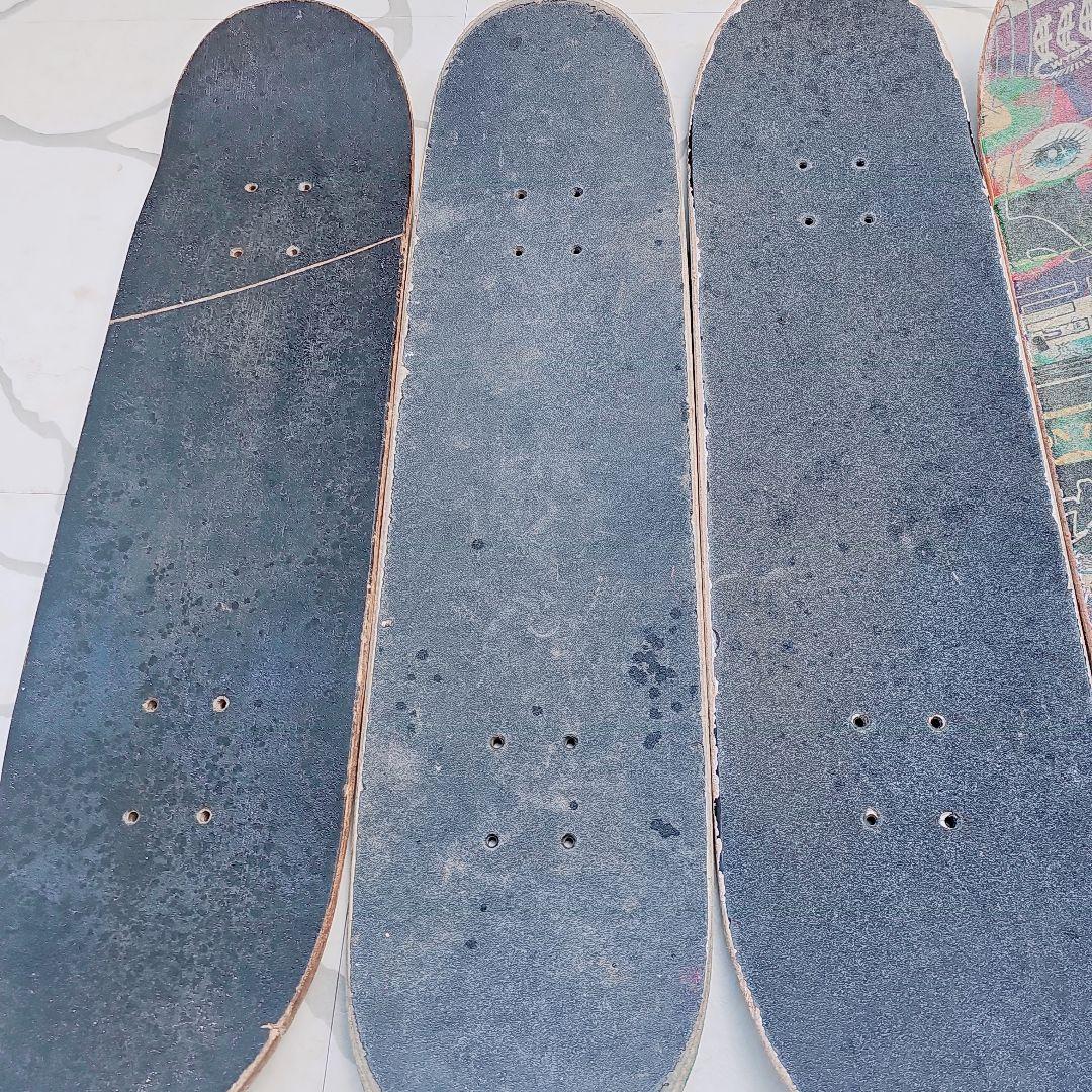 スケボーデッキ　5枚セット　廃デッキ　まとめ売り