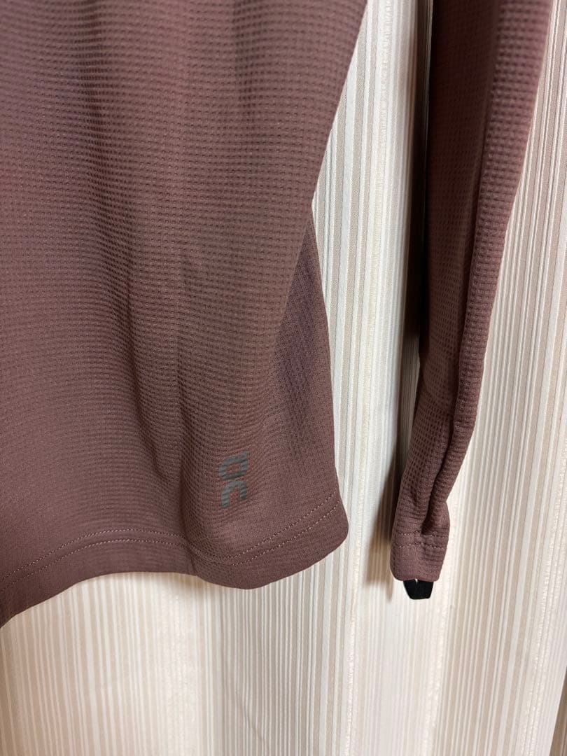 On ランニングウェア　climate shirts ハーフジップ/レディースS