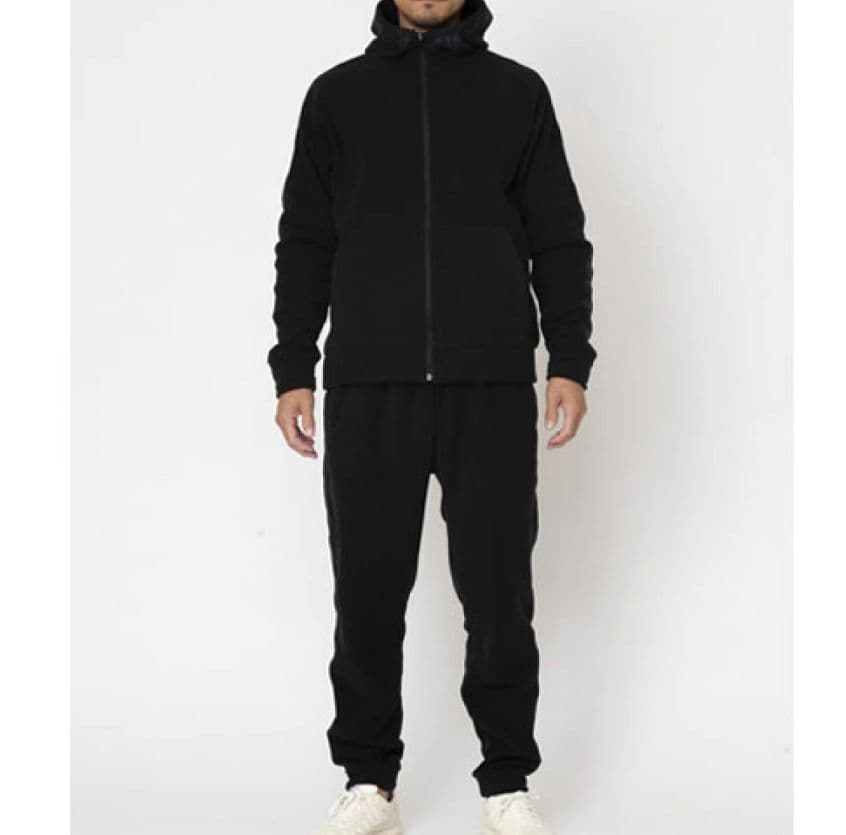新品 ATHLETA アスレタ FUK-24 SW 裏起毛 上下 黒 L