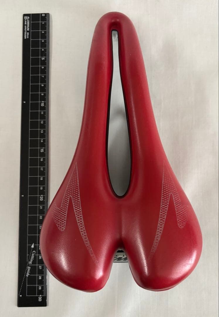 Selle SMPエルゴノミックサドル レッドHAND MADE IN TALY