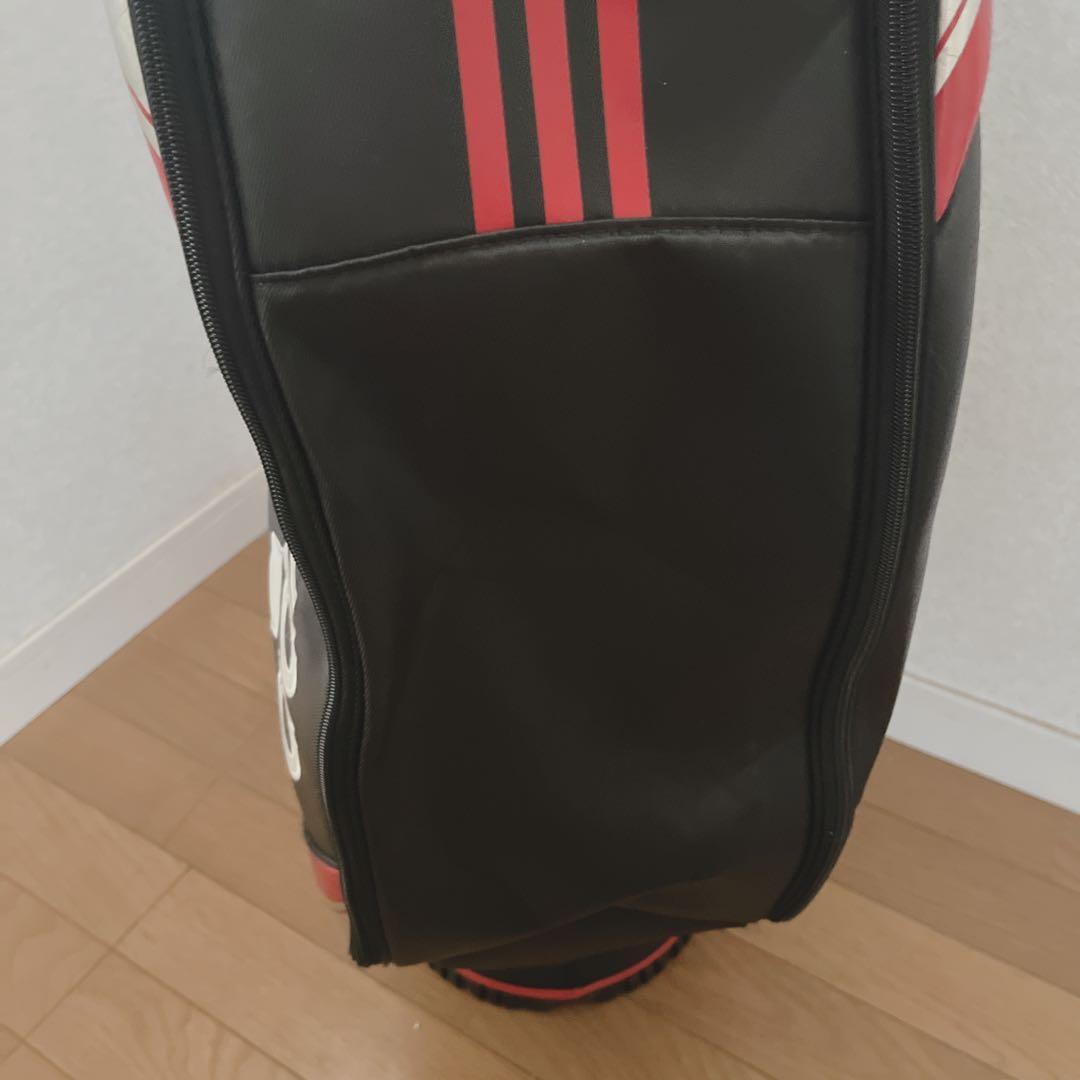 K076 美品！adidas メンズ キャディバッグ 9型