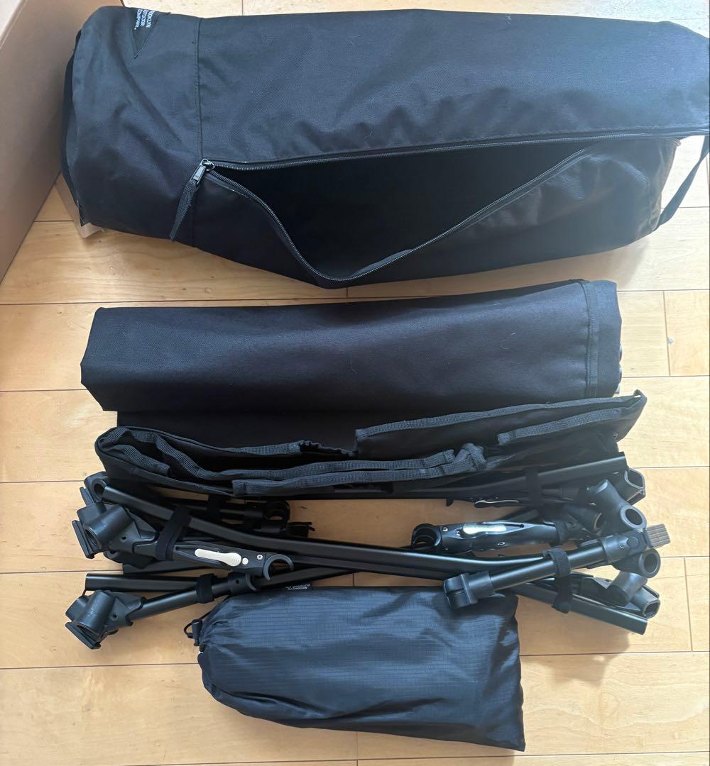 BROOKLYN OUTDOOR COMPANY コット Lサイズ ブラック