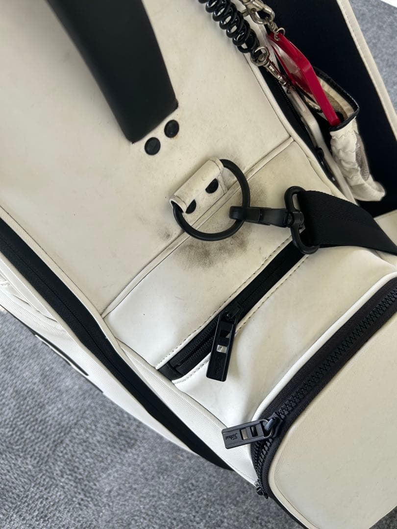Titleist タイトリスト キャディバッグ ホワイト 9型