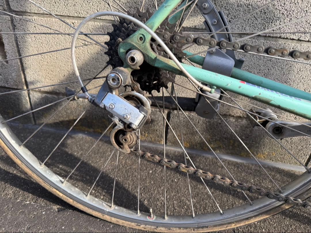 Bianchi バイシア？　ヴィンテージ　ロードバイク