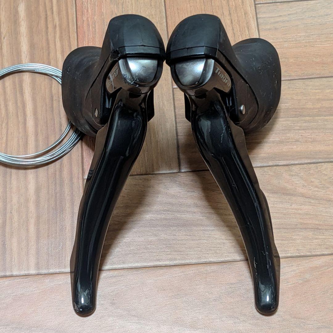 Shimano Tiagra ST-4700 シフター・レバー 黒 左右セット