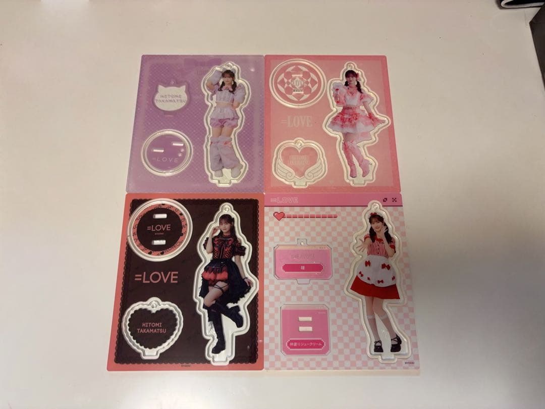 =LOVE イコラブ 髙松瞳 アクスタ まとめ売り