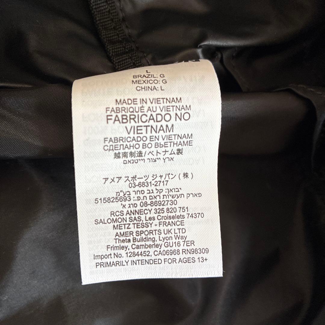 SALOMON ACTIVE SKIN 8 ブラック　SOFTFLASK 2本