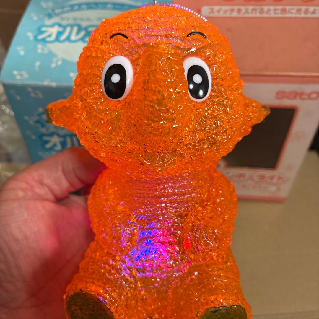 レア！サトちゃんサトコちゃんオルゴール➕レインボーライト2個セット