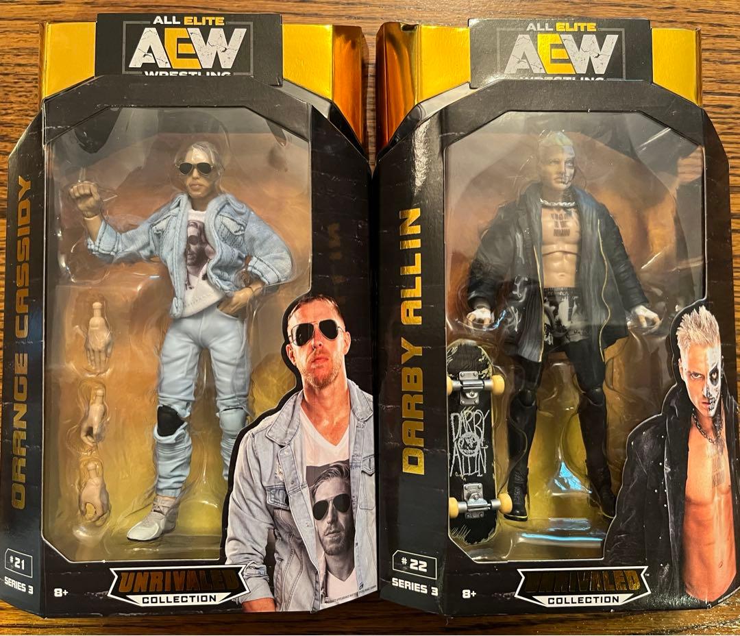 プロレス AEW  フィギュア セット ケニーオメガ スティング wwe 新日