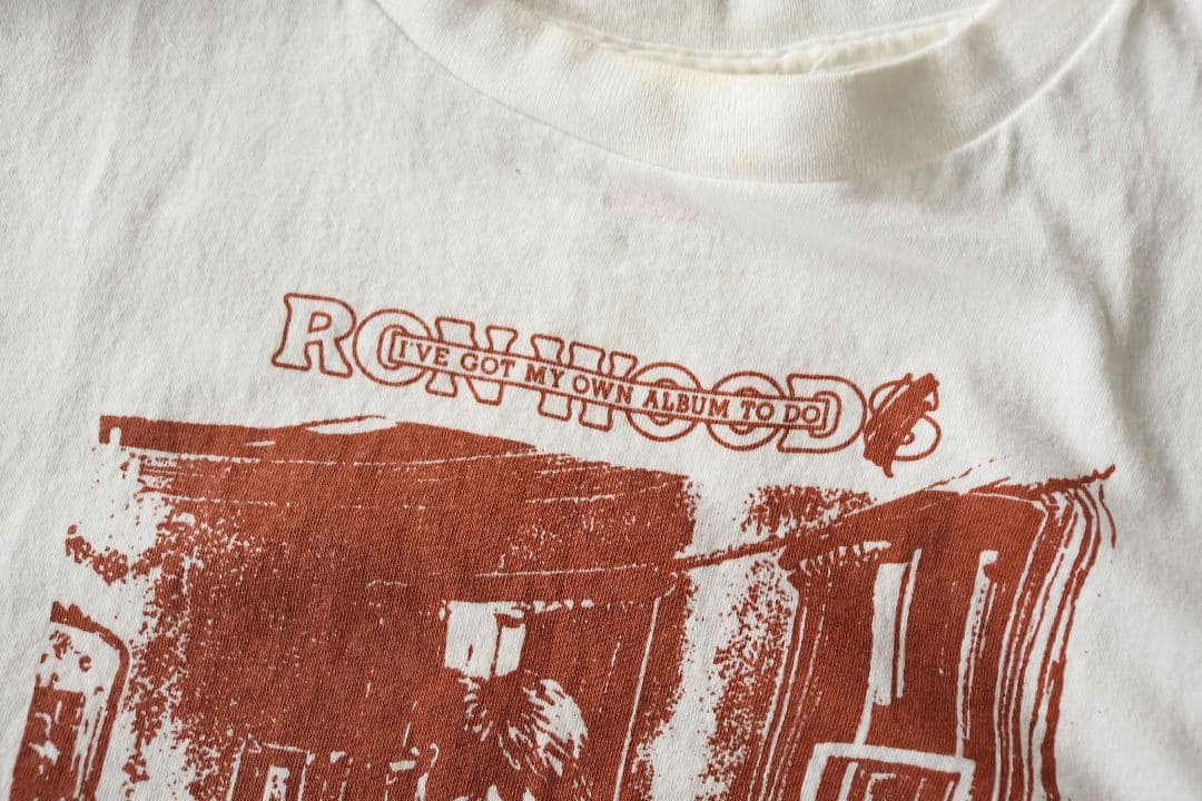 ヴィンテージ ロン・ウッド ロニー ウッドRon Wood Tシャツ ロックT