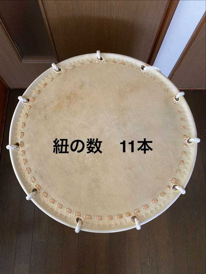 担ぎ桶太鼓・お山参詣用(新品長期保管品)ケース付き