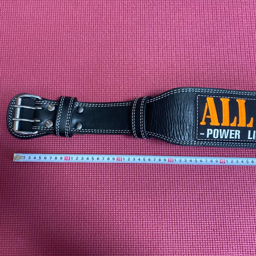 ALLOUT トレーニングベルト　パワーベルト　Mサイズ