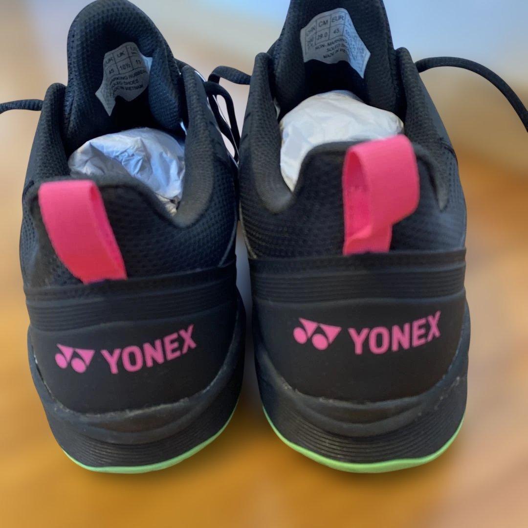 YONEX テニスシューズ ブラック/ピンク/グリーン29㎝♪
