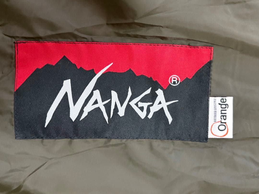 NANGA 秋冬用シュラフ　別注アルピニスト1500