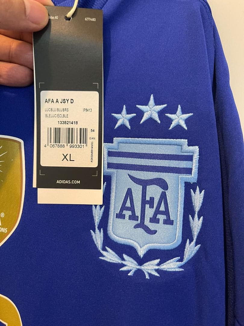 新品 アルゼンチン代表 2024 ユニフォーム メッシ XL